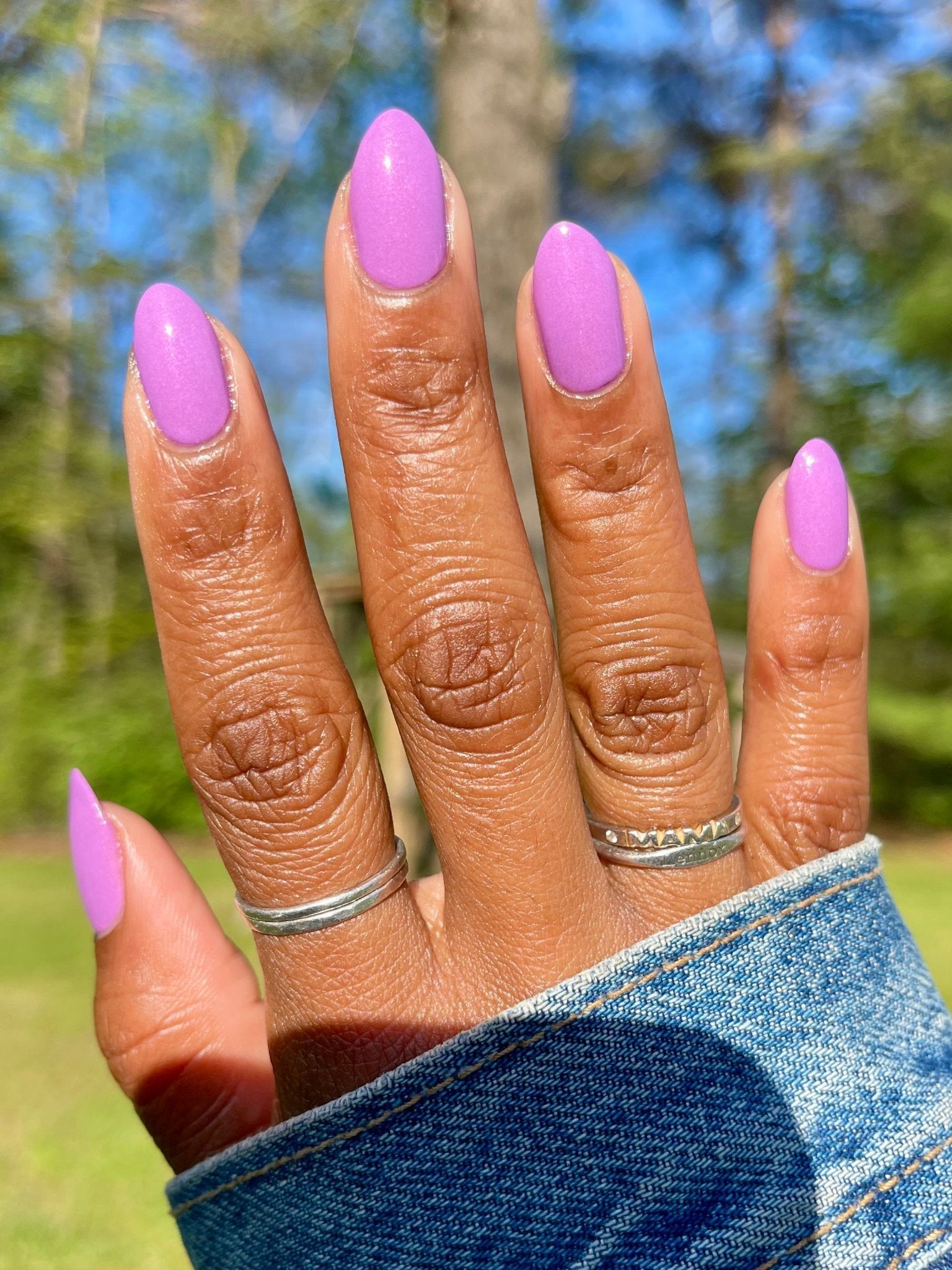 Purple Beardtongue - Cracked Polish