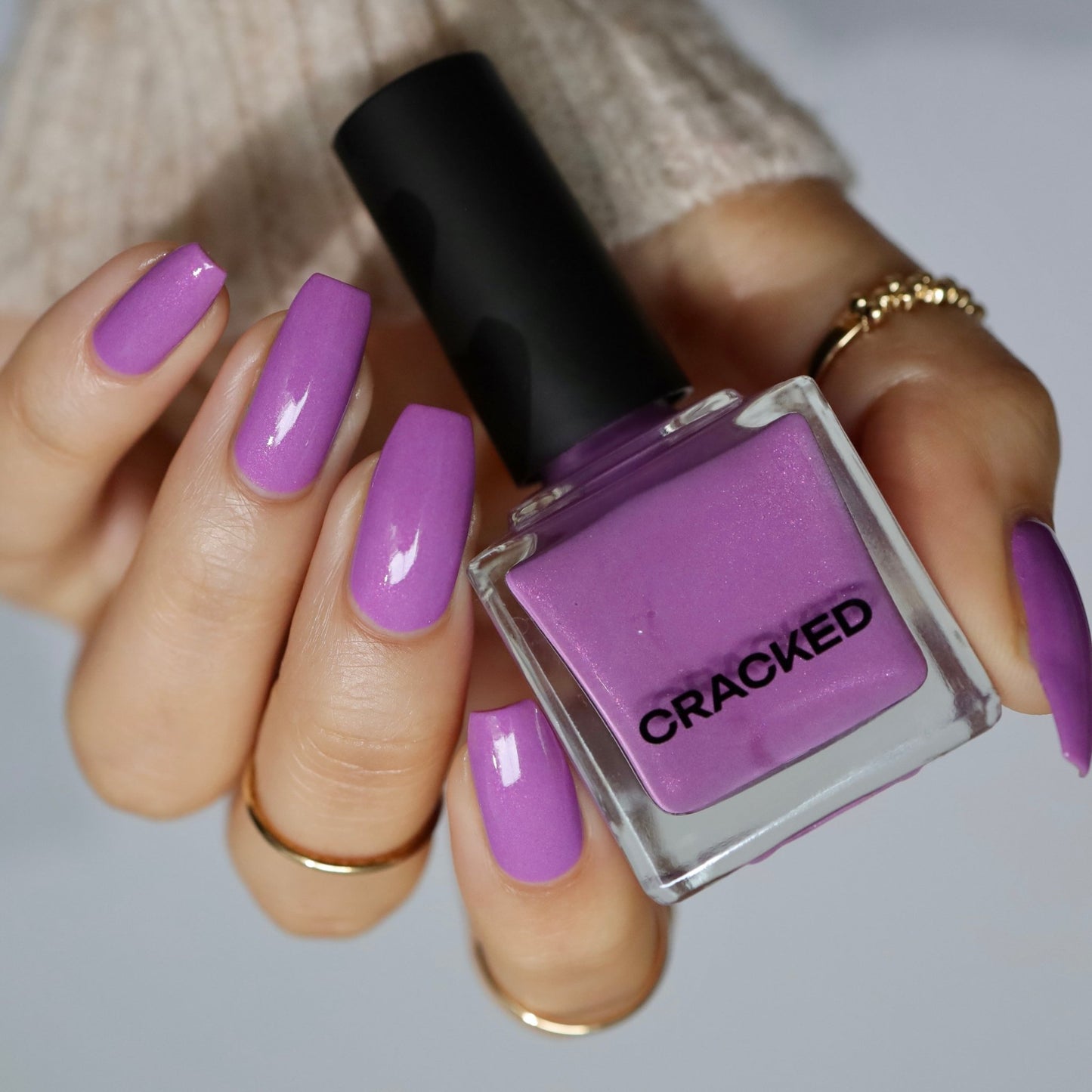 Purple Beardtongue - Cracked Polish