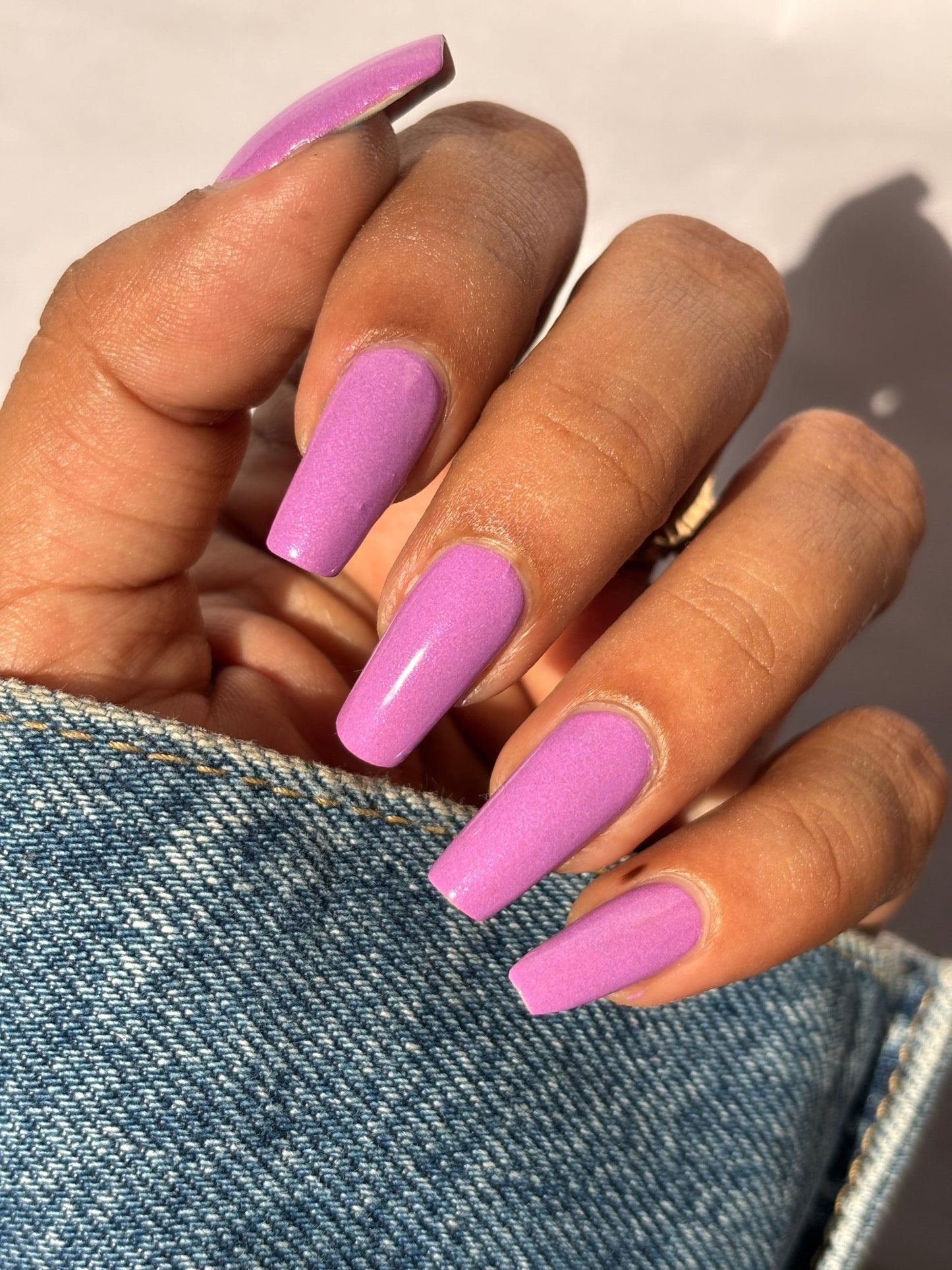 Purple Beardtongue - Cracked Polish