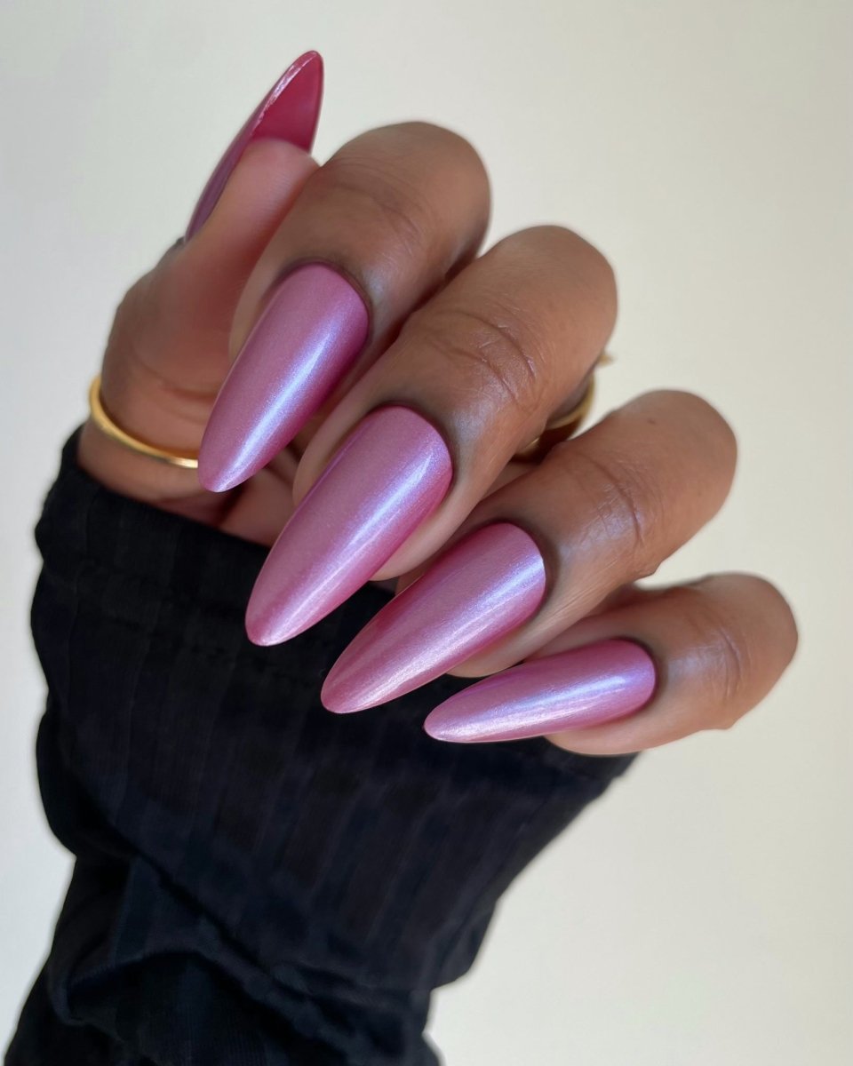 Raspberry Glaze - Cracked Polish