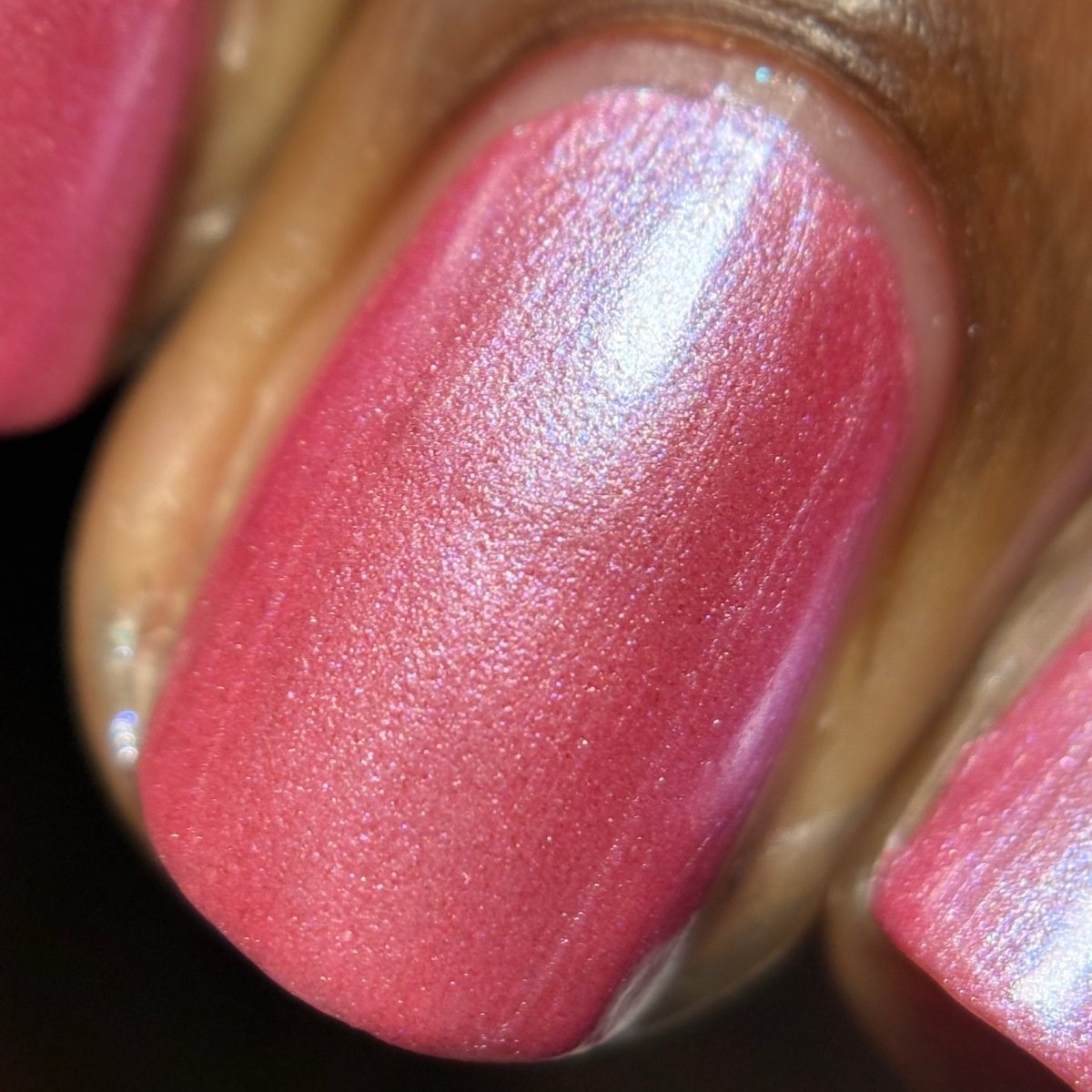 Raspberry Glaze - Cracked Polish