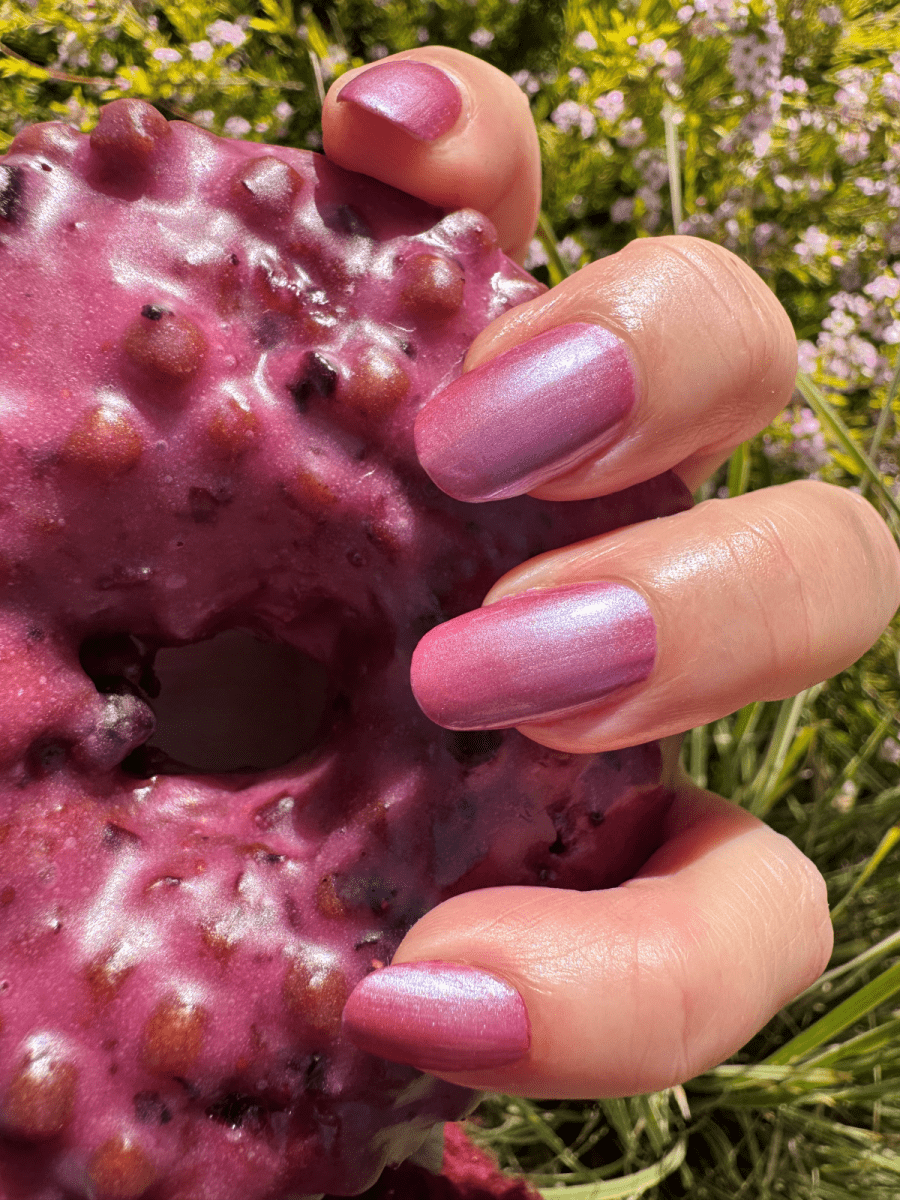Raspberry Glaze - Cracked Polish