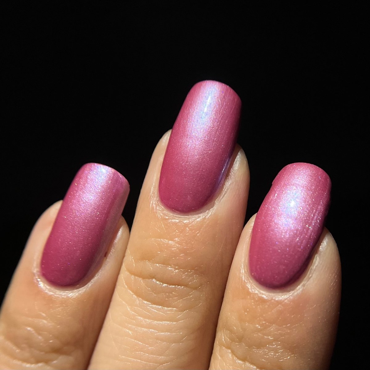 Raspberry Glaze - Cracked Polish
