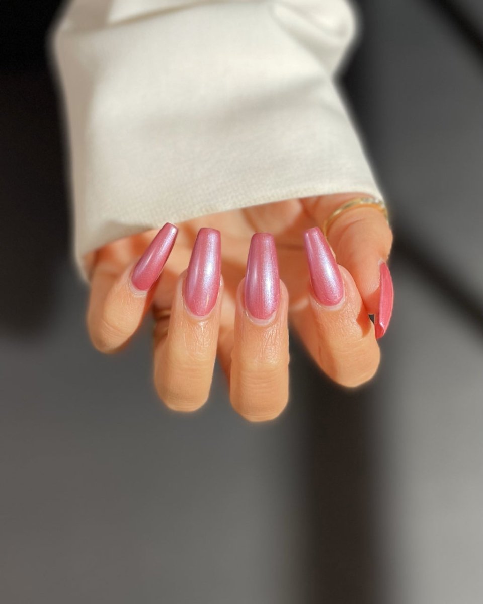 Raspberry Glaze - Cracked Polish