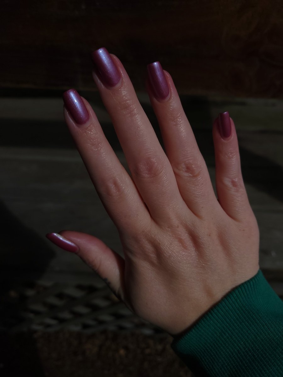 Raspberry Glaze - Cracked Polish
