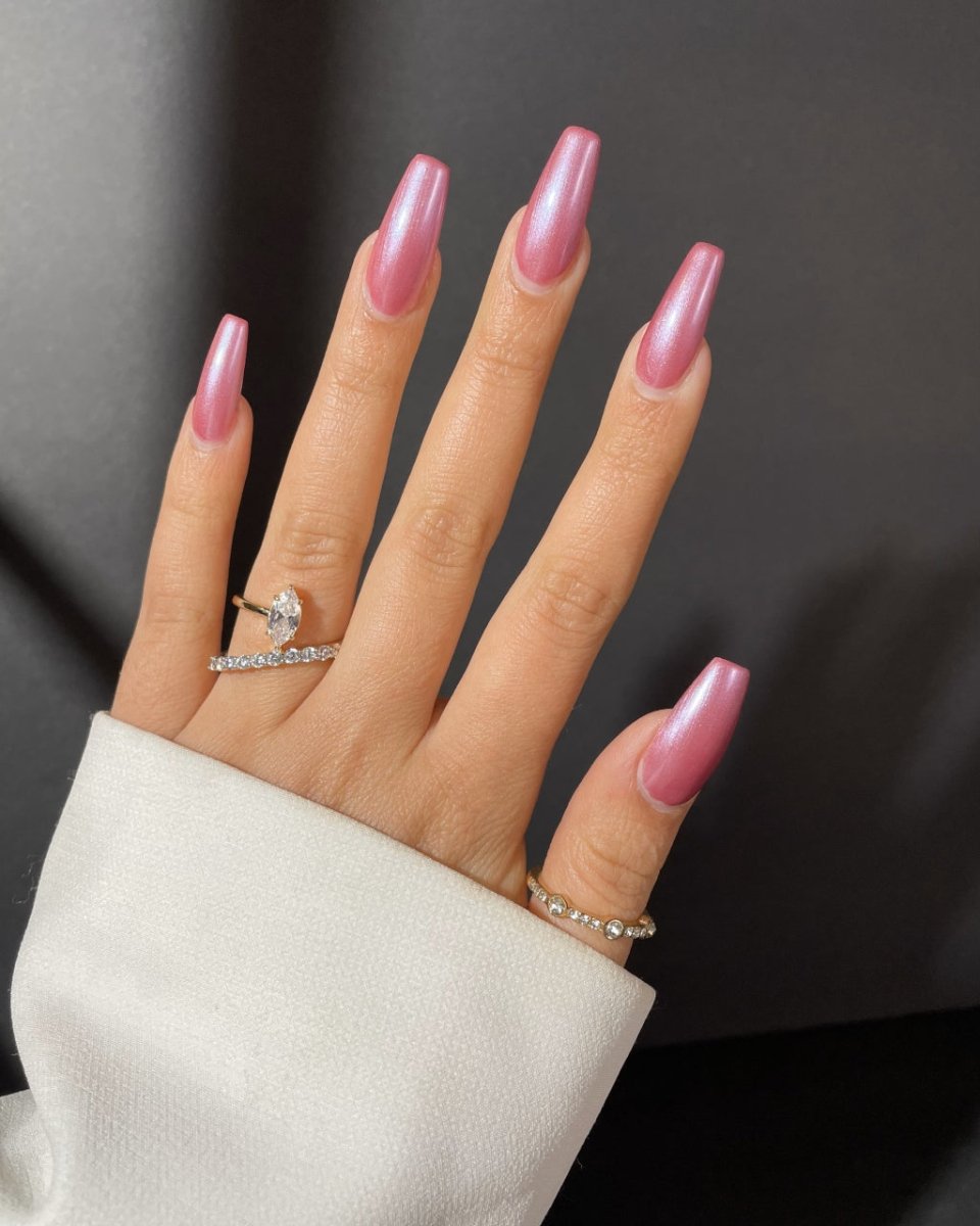 Raspberry Glaze - Cracked Polish