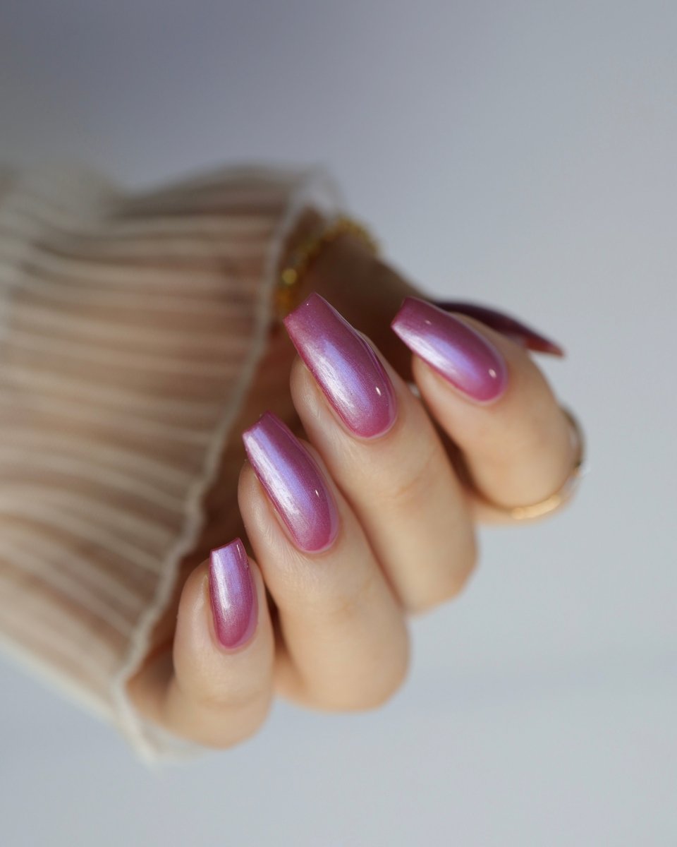Raspberry Glaze - Cracked Polish