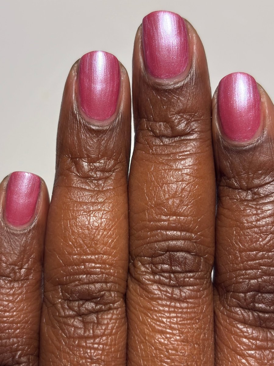 Raspberry Glaze - Cracked Polish