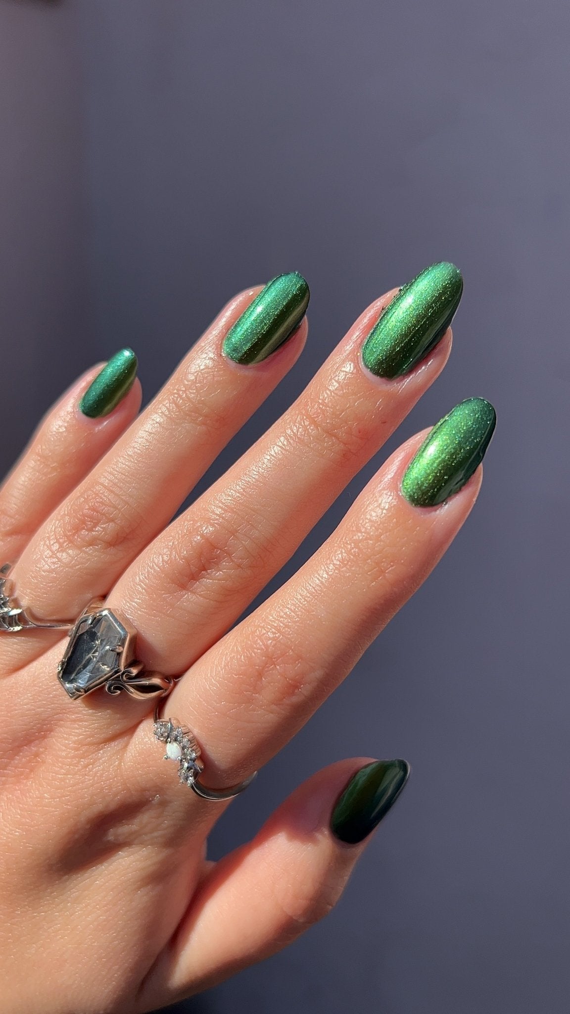 Vintage Lampshade - Cracked Polish