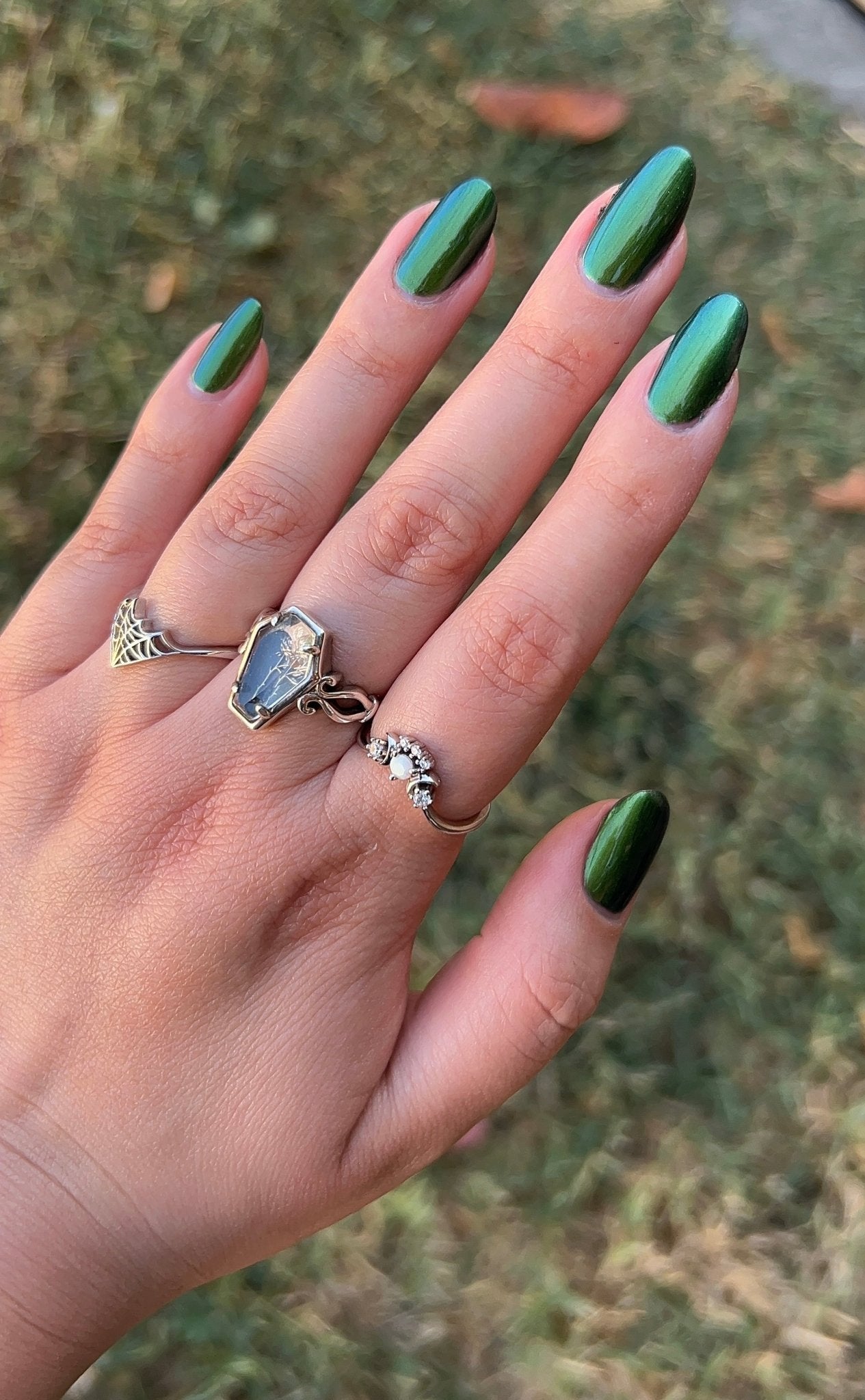 Vintage Lampshade - Cracked Polish