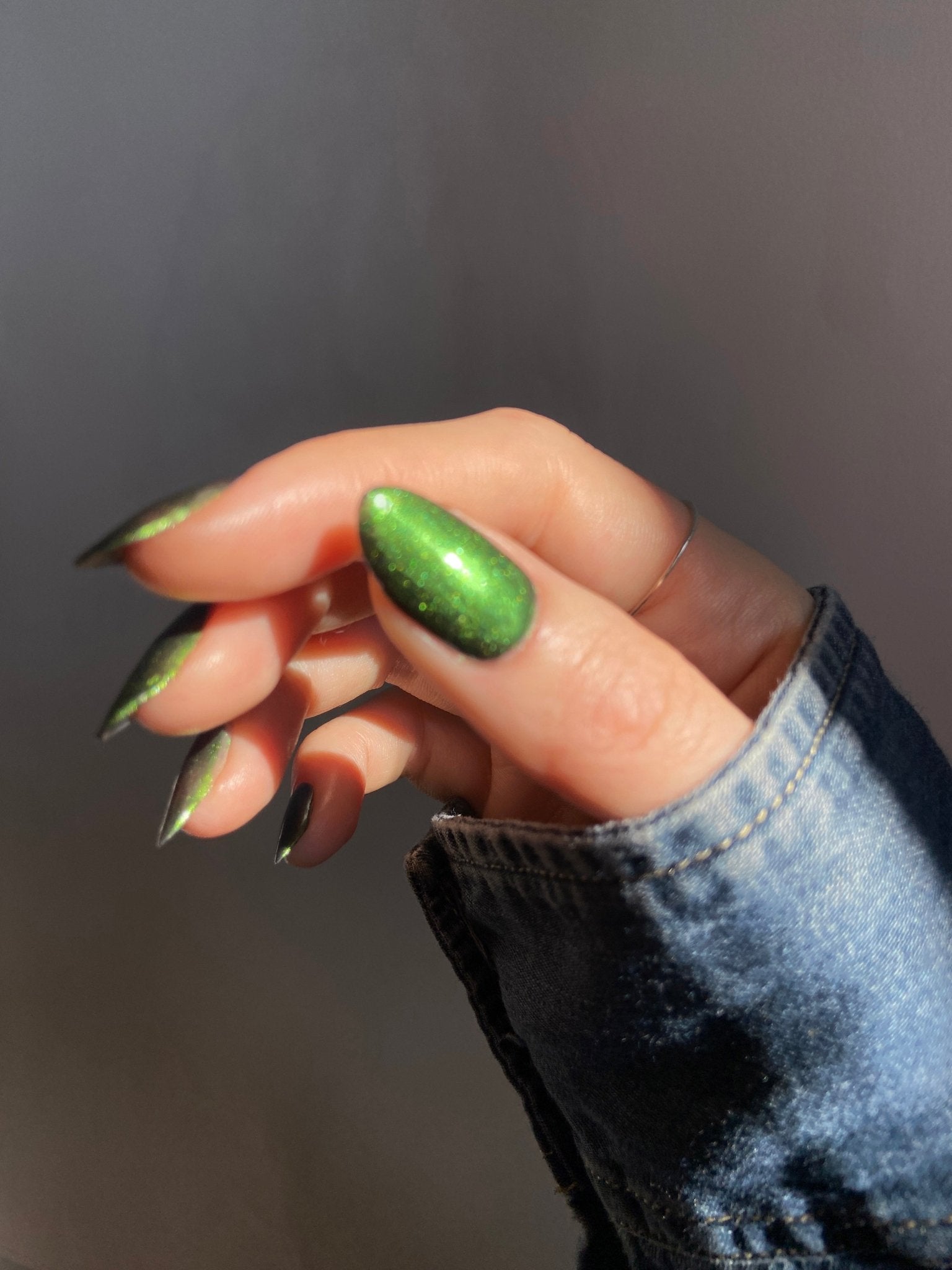 Vintage Lampshade - Cracked Polish