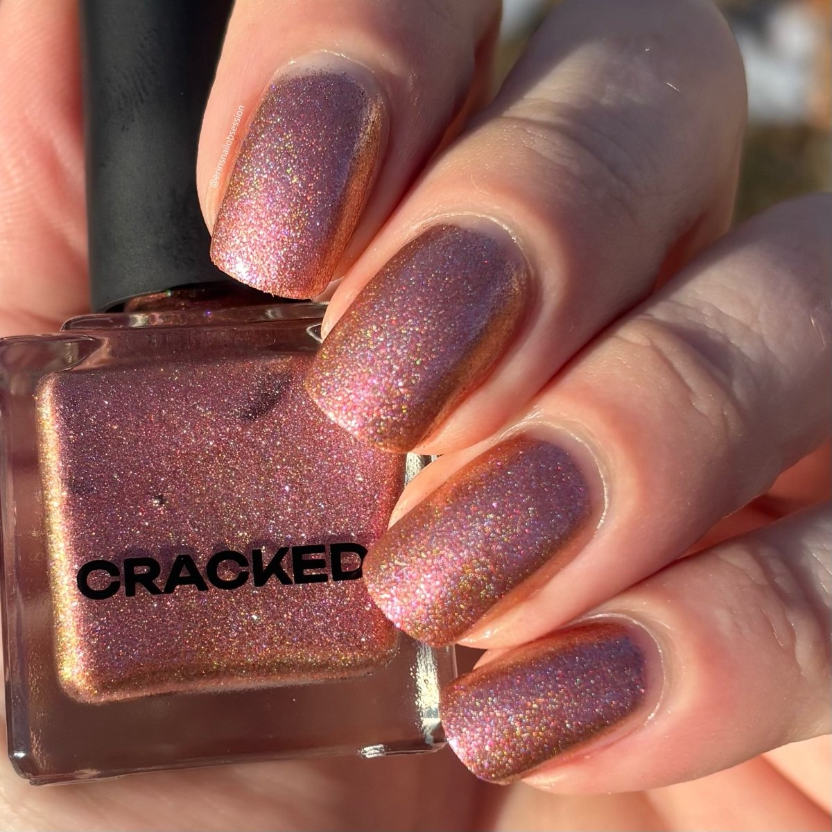 You're Doing Amazing Sweetie - Cracked Polish