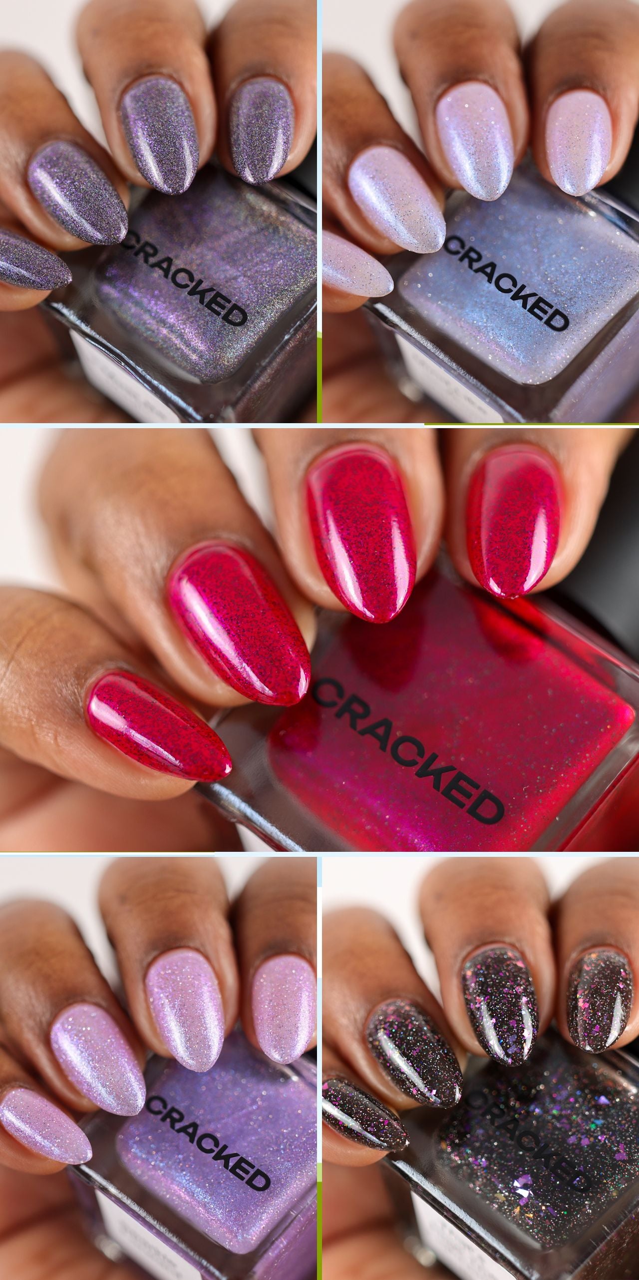 Caitlin Swatches X Cracked Polish