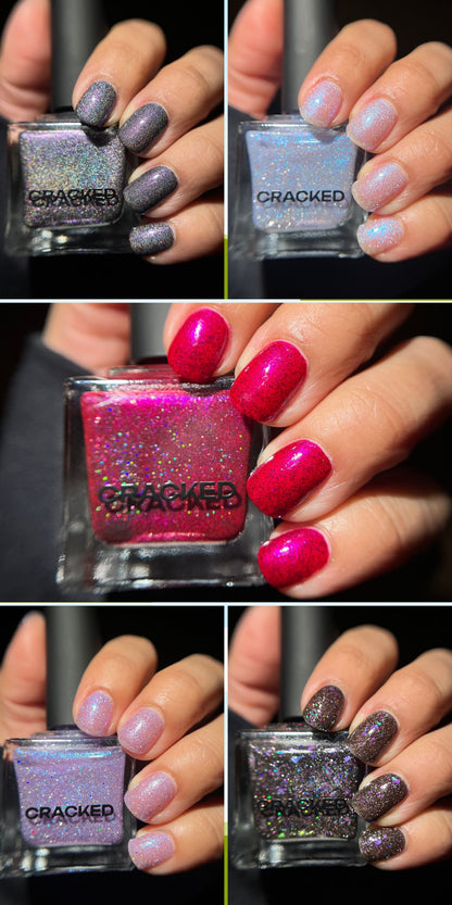 Caitlin Swatches X Cracked Polish