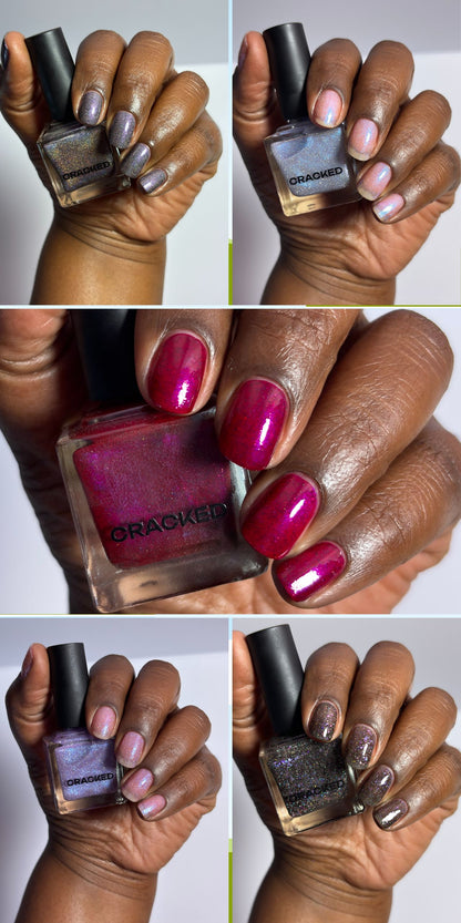 Caitlin Swatches X Cracked Polish