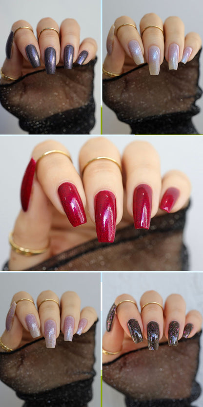 Caitlin Swatches X Cracked Polish