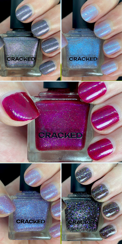 Caitlin Swatches X Cracked Polish