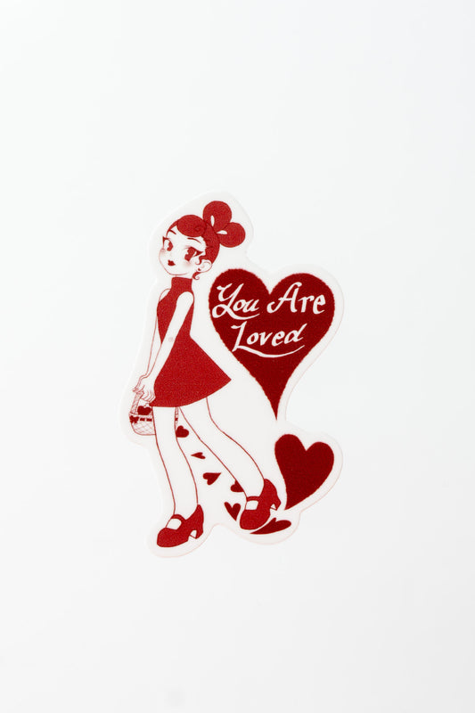 Mrs. Romantic Sticker