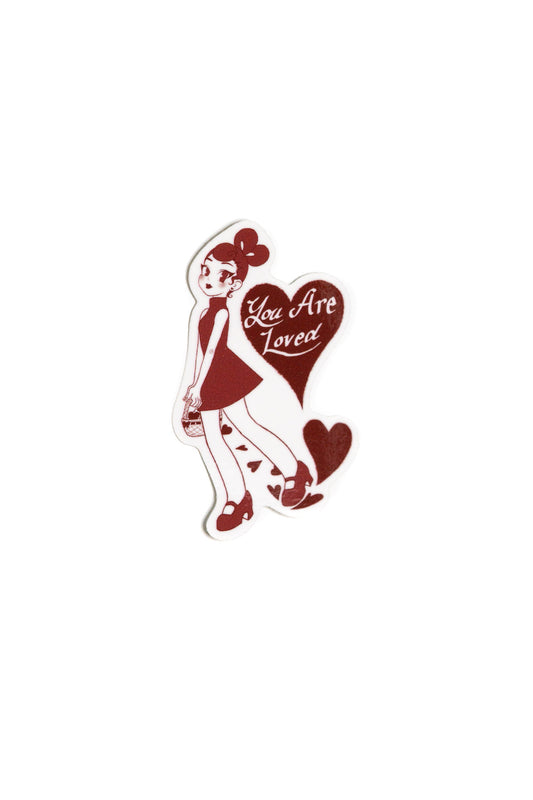 Mrs. Romantic Sticker