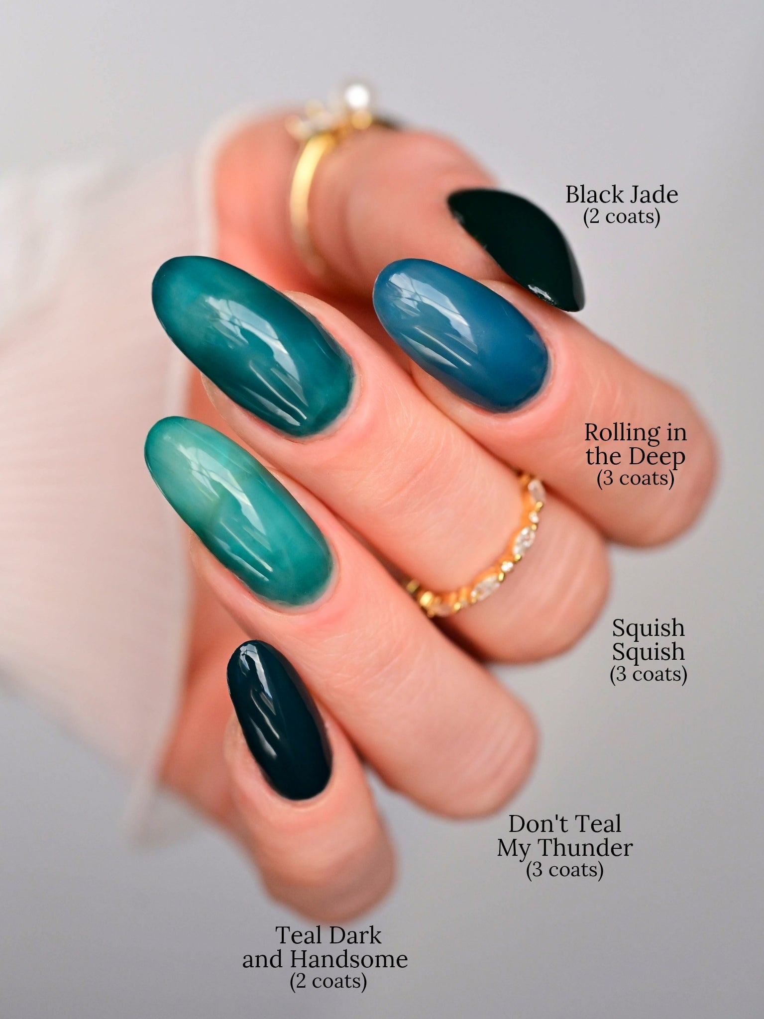 Cracked Polish | Don't Teal My Thunder Nail Polish