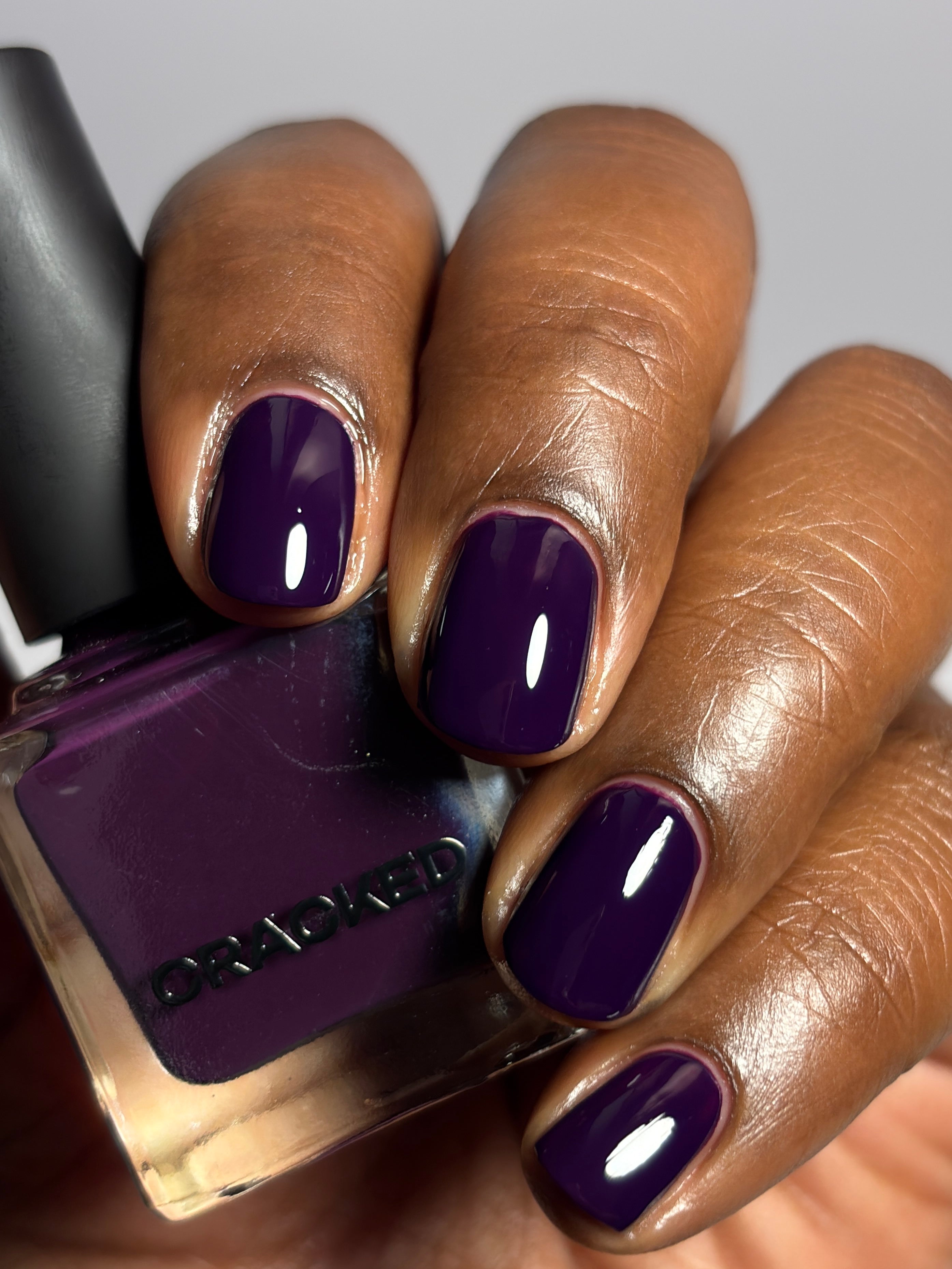 WAGNER　2022年　限定　エボナイト軸シリーズ　blackberry（紫） Cracked Polish | Blacker The Berry Nail Polish