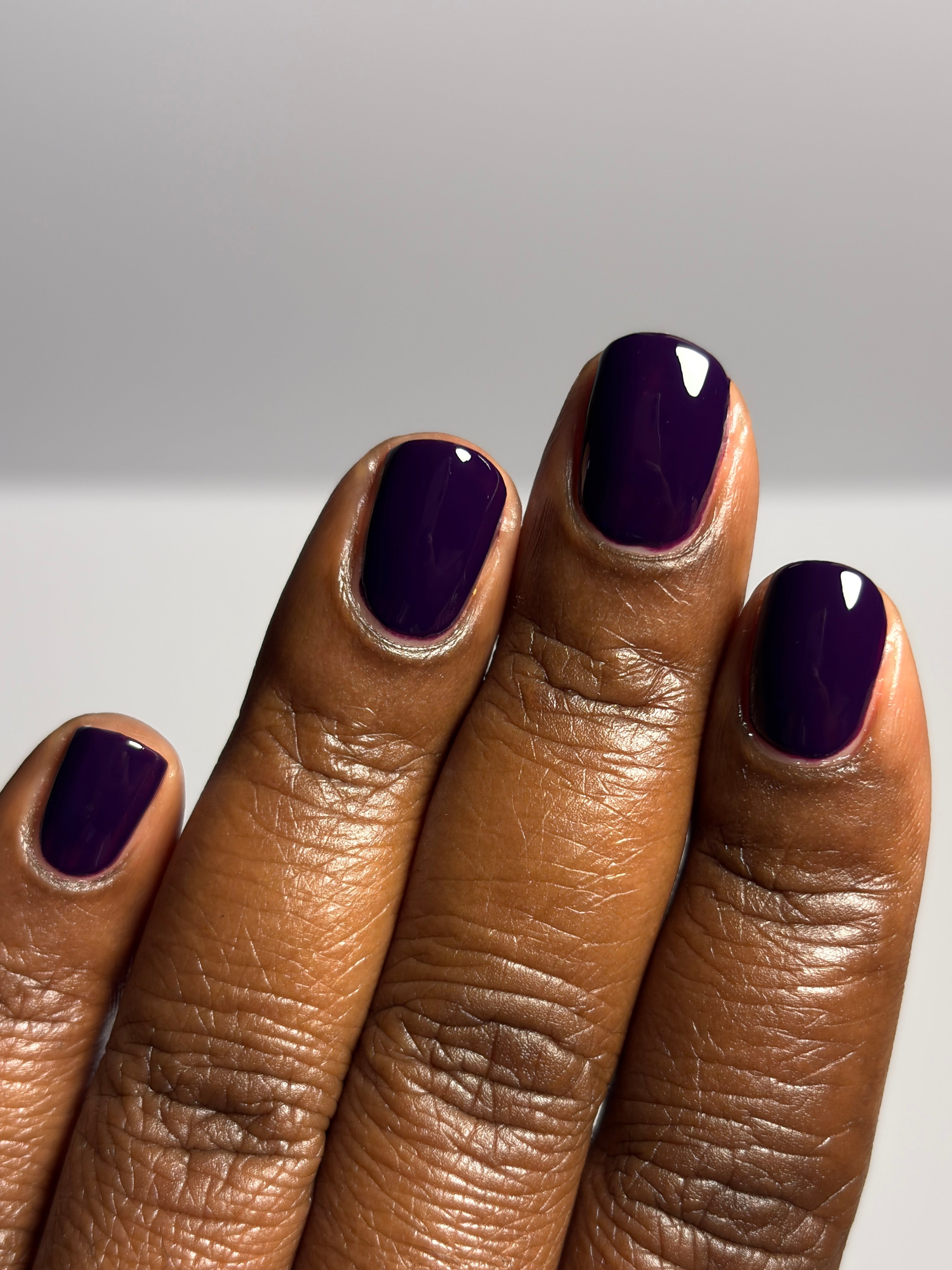 Cracked Polish | Blacker The Berry Nail Polish