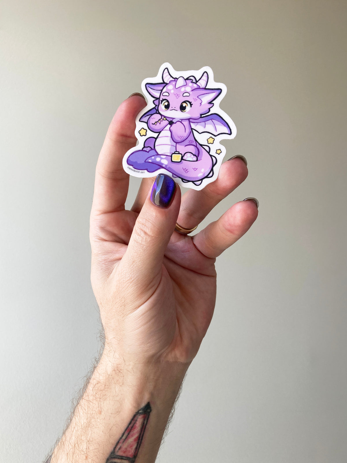 Stompy Dragon Sticker