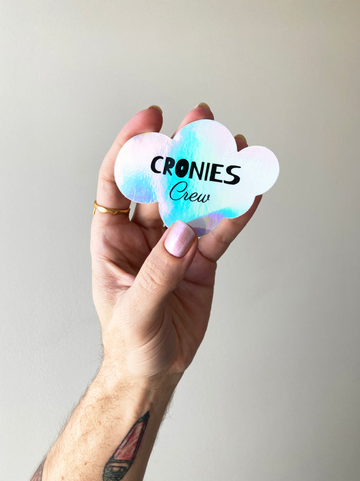 Cracked Polish | Cronies Crew Sticker