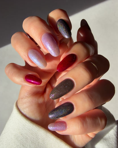 Caitlin Swatches X Cracked Polish