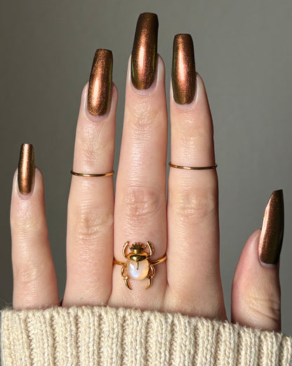 Pinching Bronzed Pennies