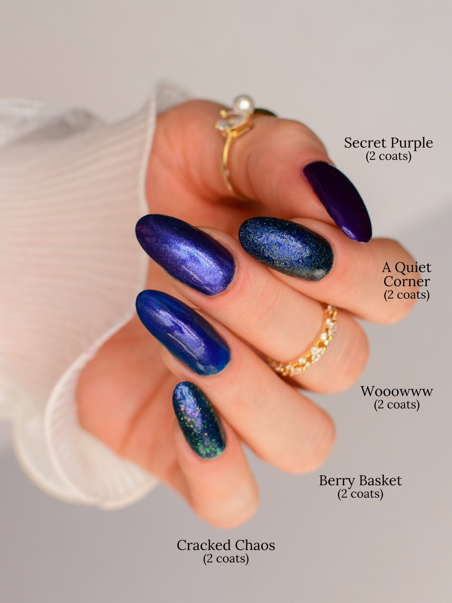 Cracked Polish | Berry Basket Nail Polish