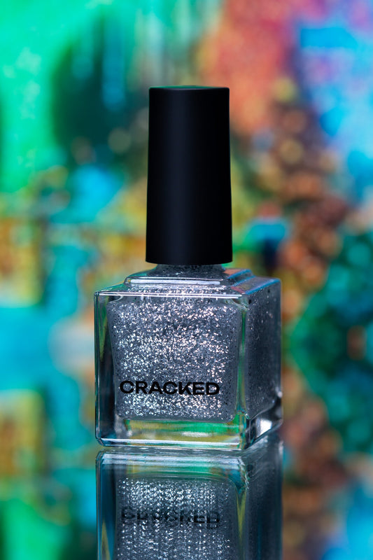 A Sprinkle of Twinkle - Cracked Polish