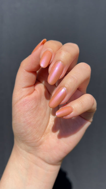 Apricot Whisper - Cracked Polish