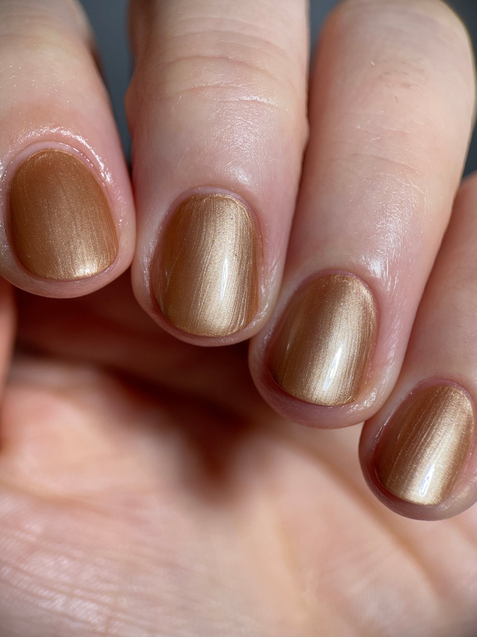 Beautifully Bold, Gold! - Cracked Polish