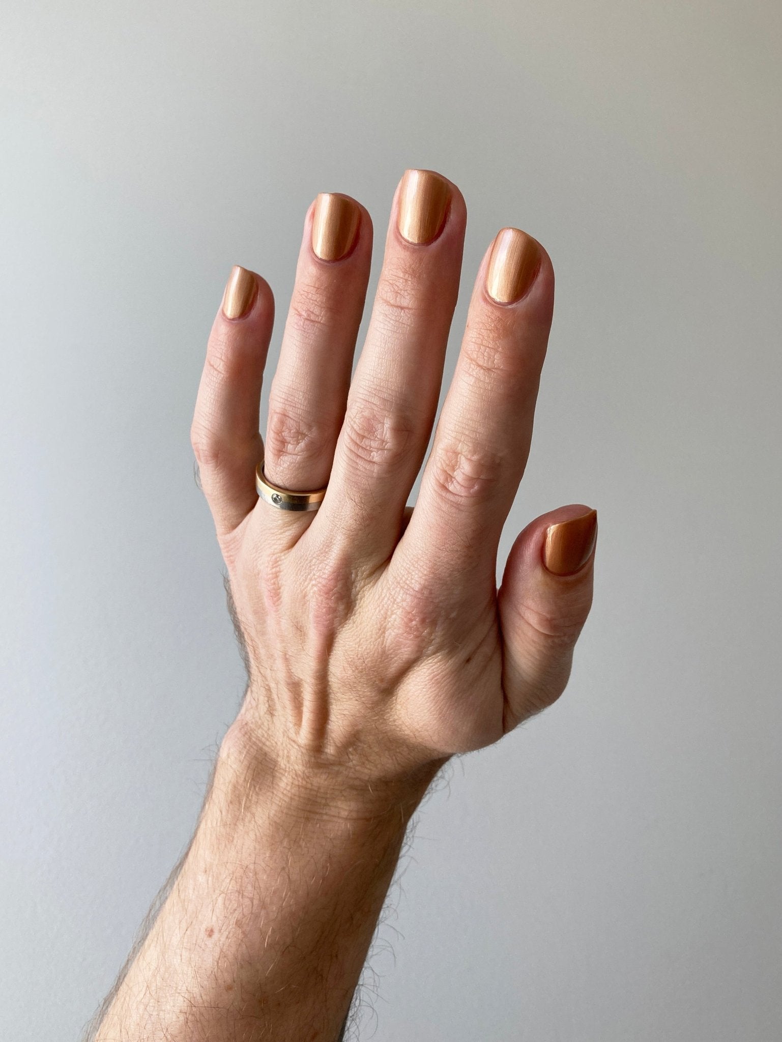 Beautifully Bold, Gold! - Cracked Polish