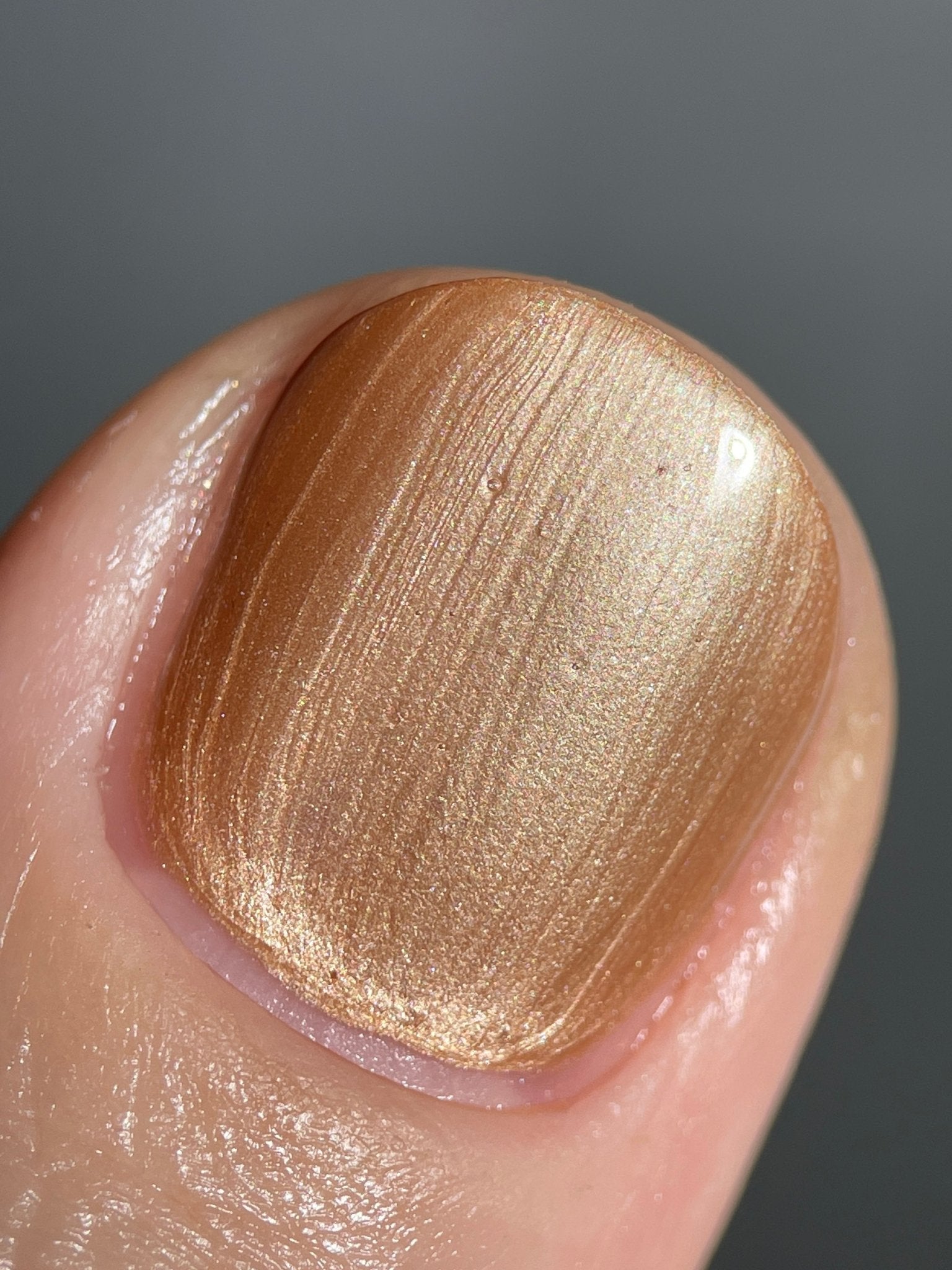 Beautifully Bold, Gold! - Cracked Polish