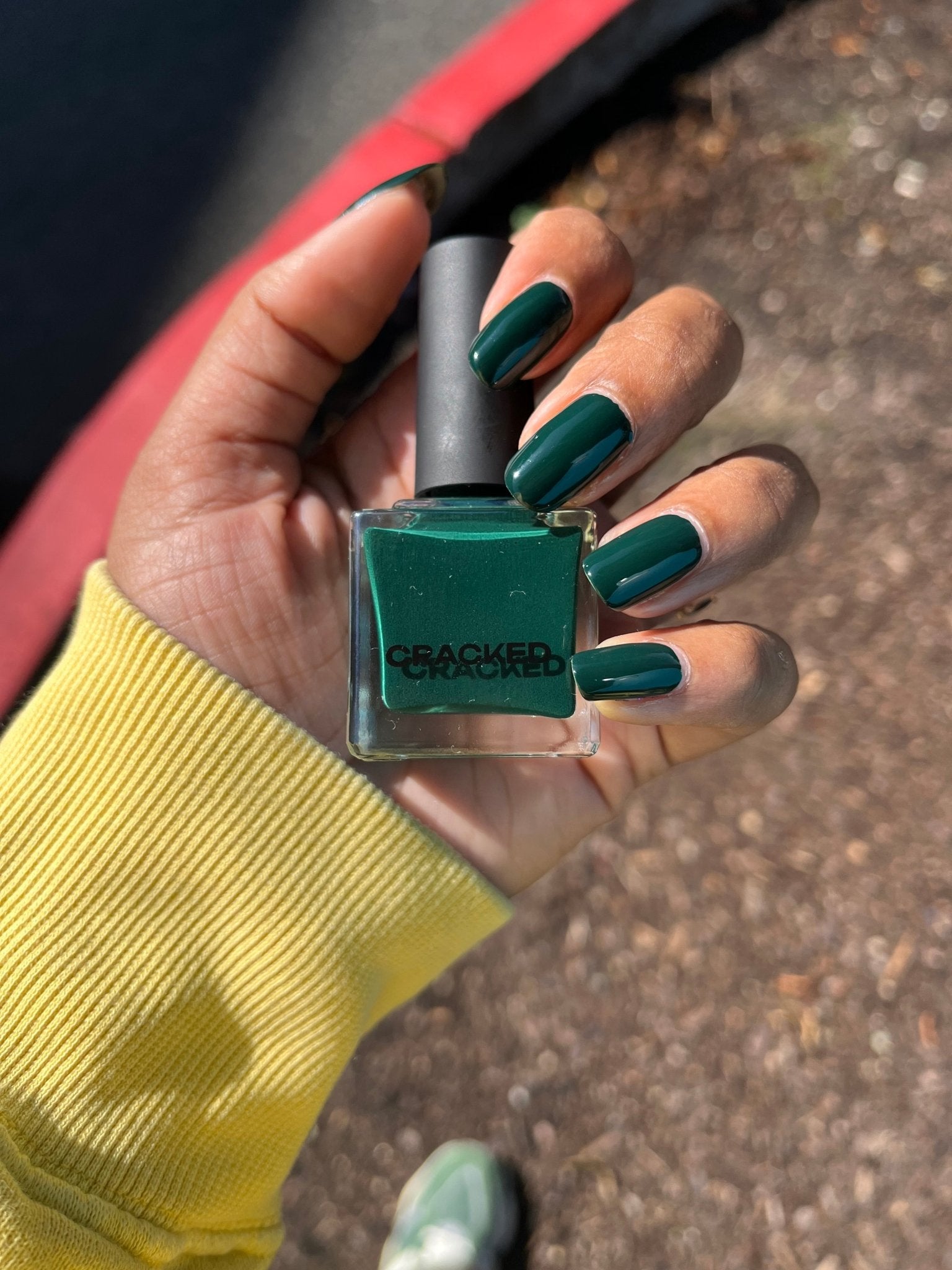 Black Jade - Cracked Polish