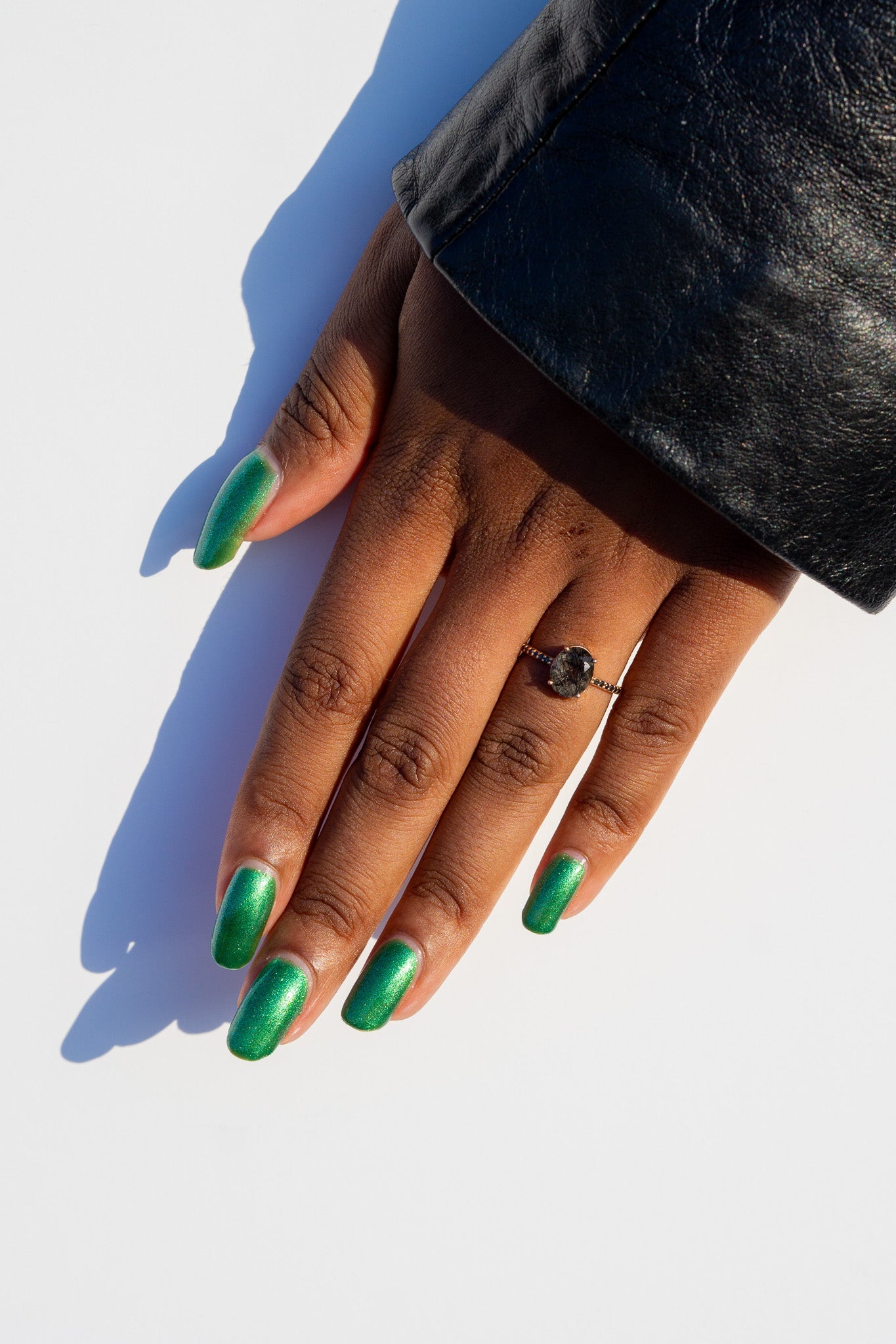 Boujee Emerald - Cracked Polish