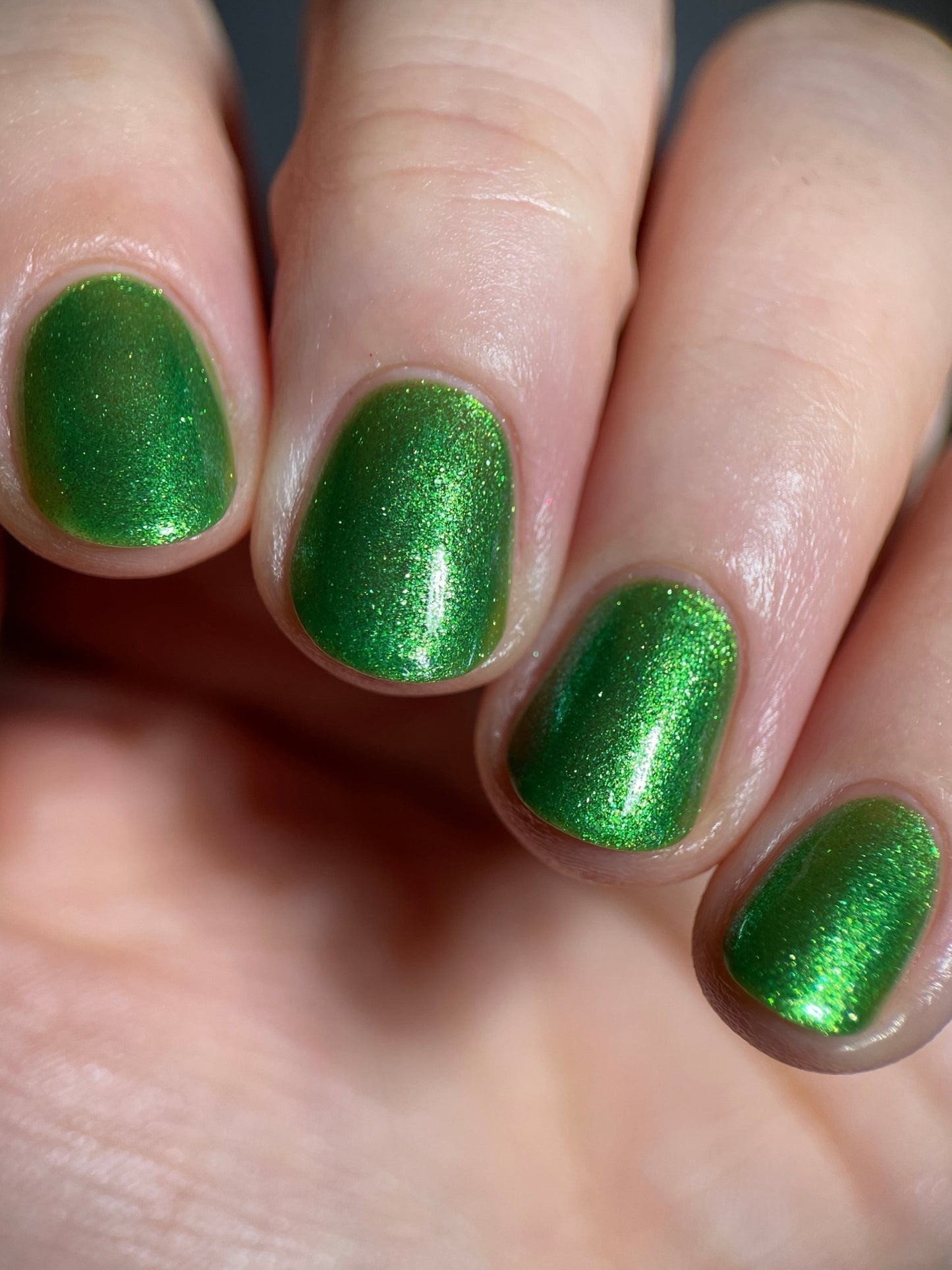 Boujee Emerald - Cracked Polish