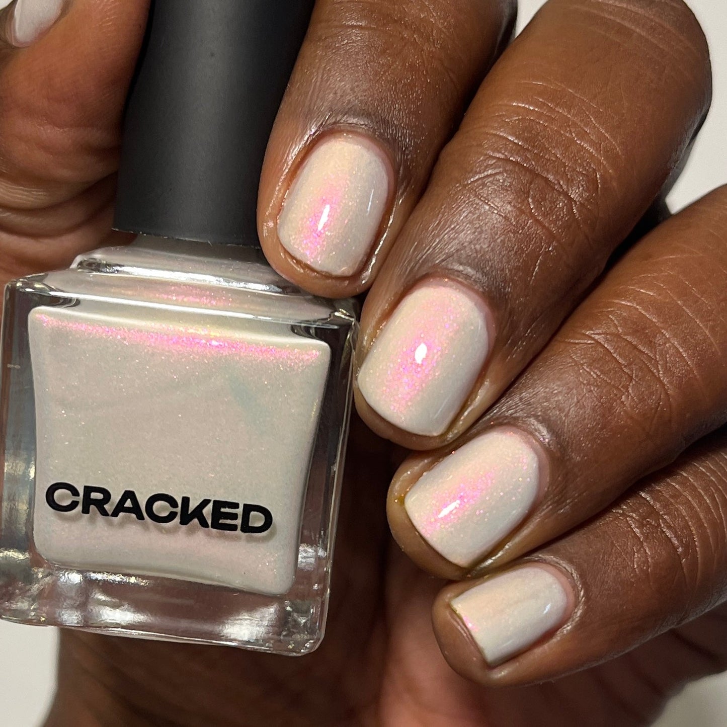 Every Cloud Has A Pink Lining - Cracked Polish