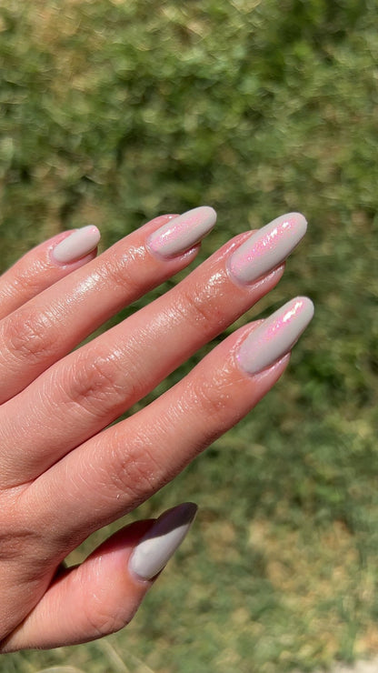 Every Cloud Has A Pink Lining - Cracked Polish