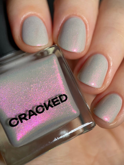 Every Cloud Has A Pink Lining - Cracked Polish