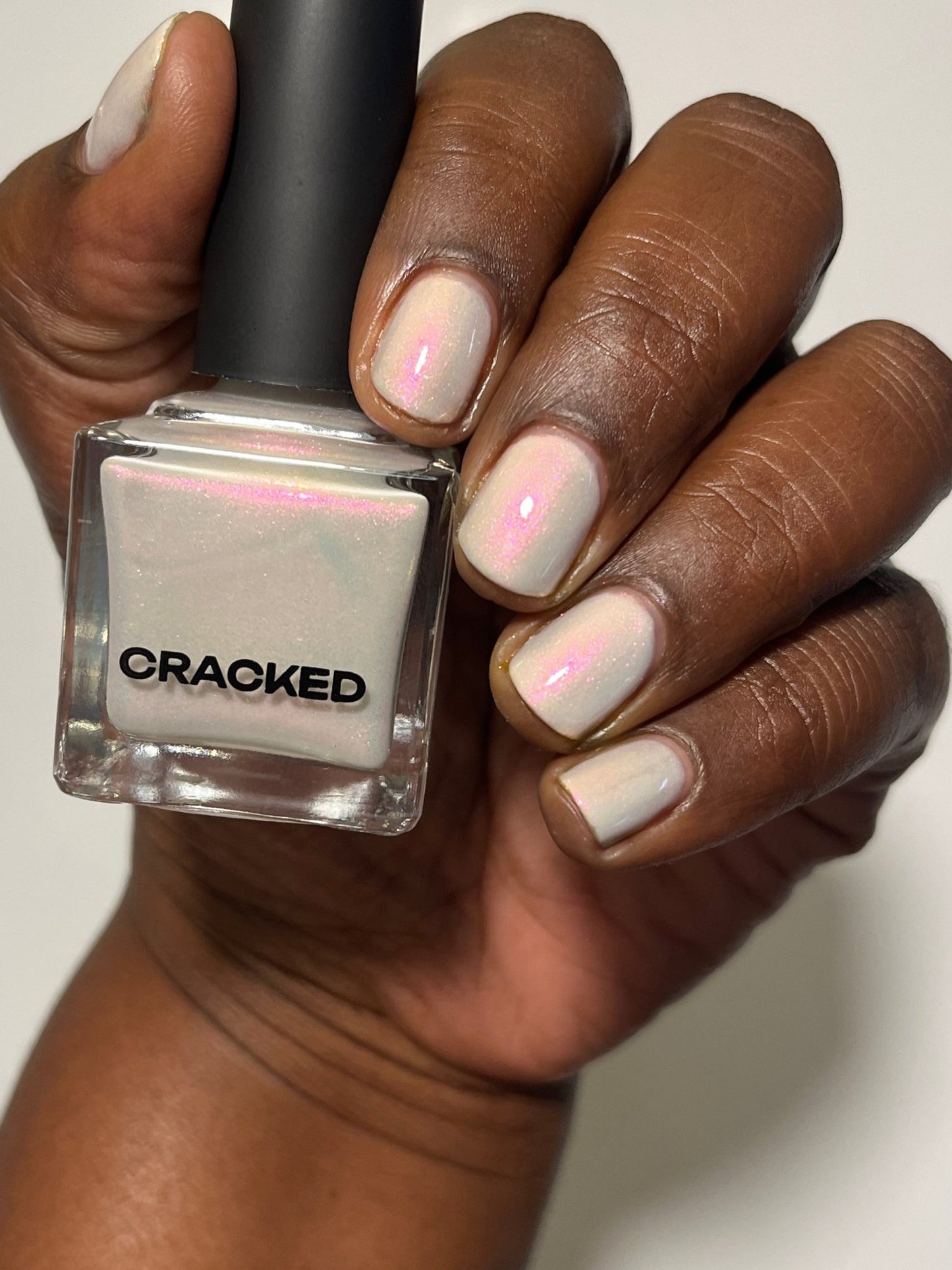 Every Cloud Has A Pink Lining - Cracked Polish