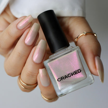 Every Cloud Has A Pink Lining - Cracked Polish