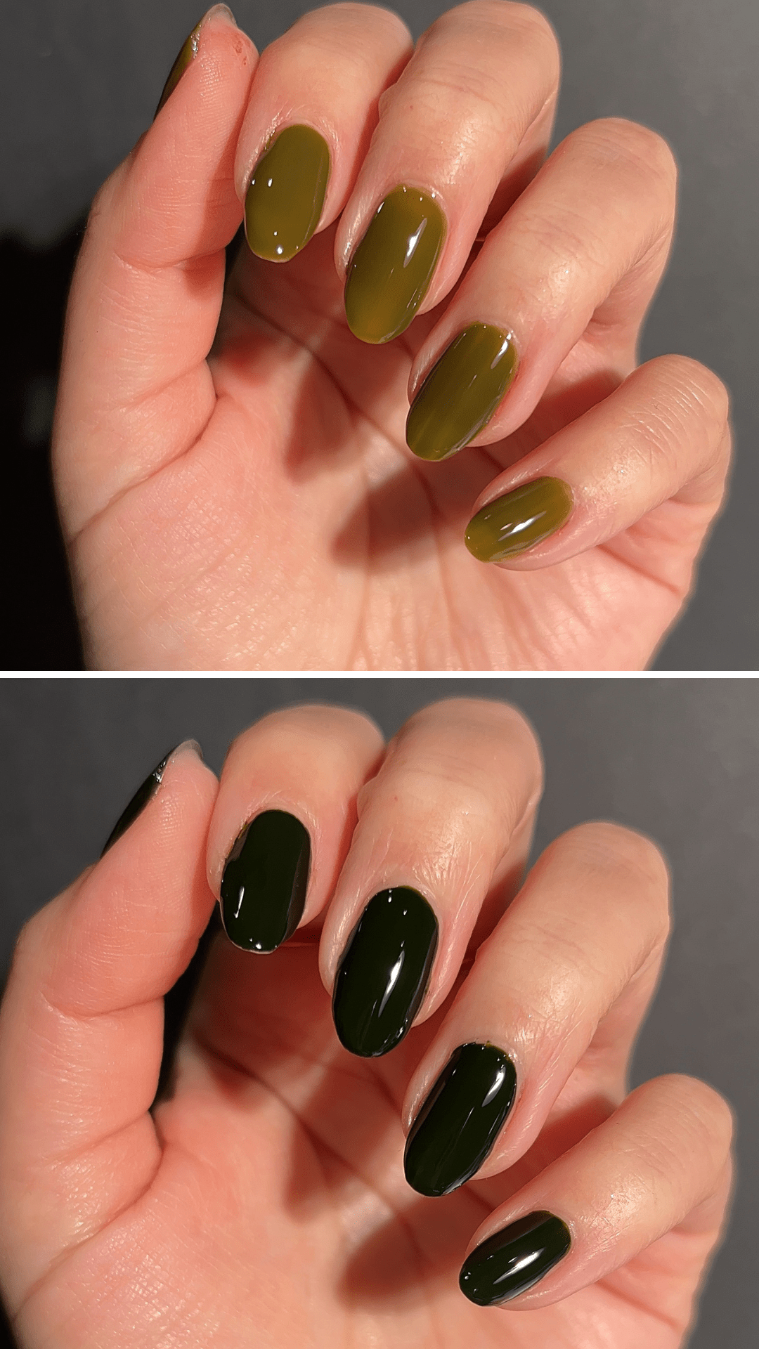 Green Ish - Cracked Polish