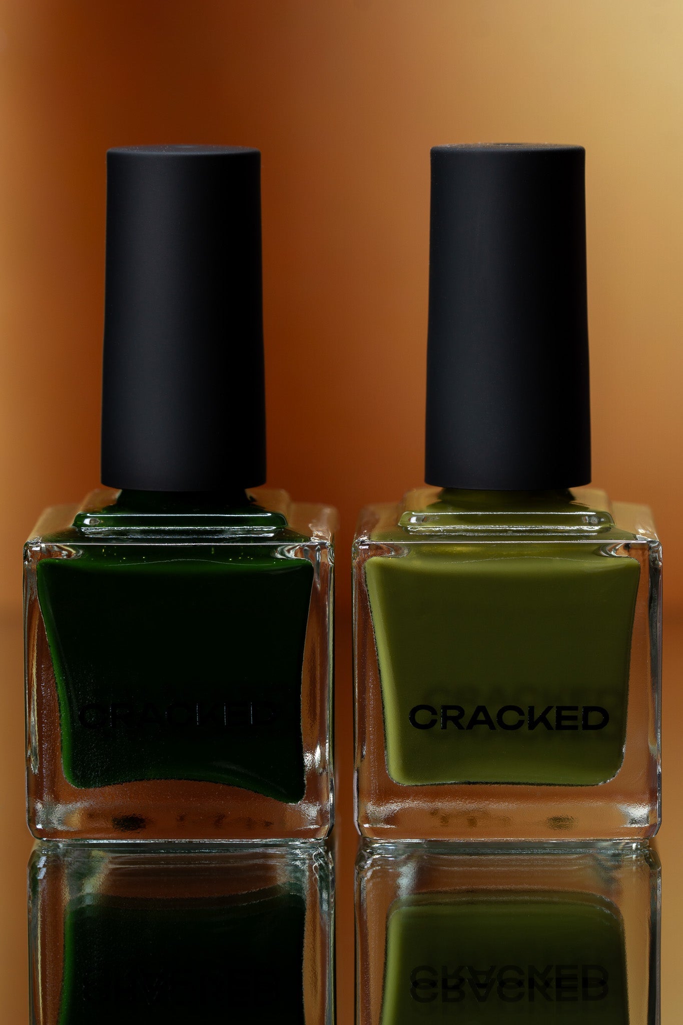 Green Ish - Cracked Polish