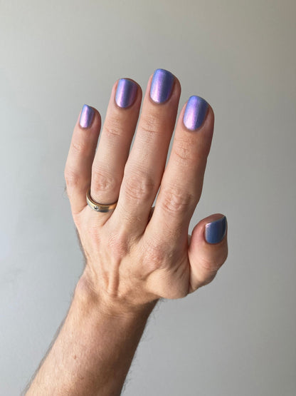 Lazy Like Lilac - Cracked Polish