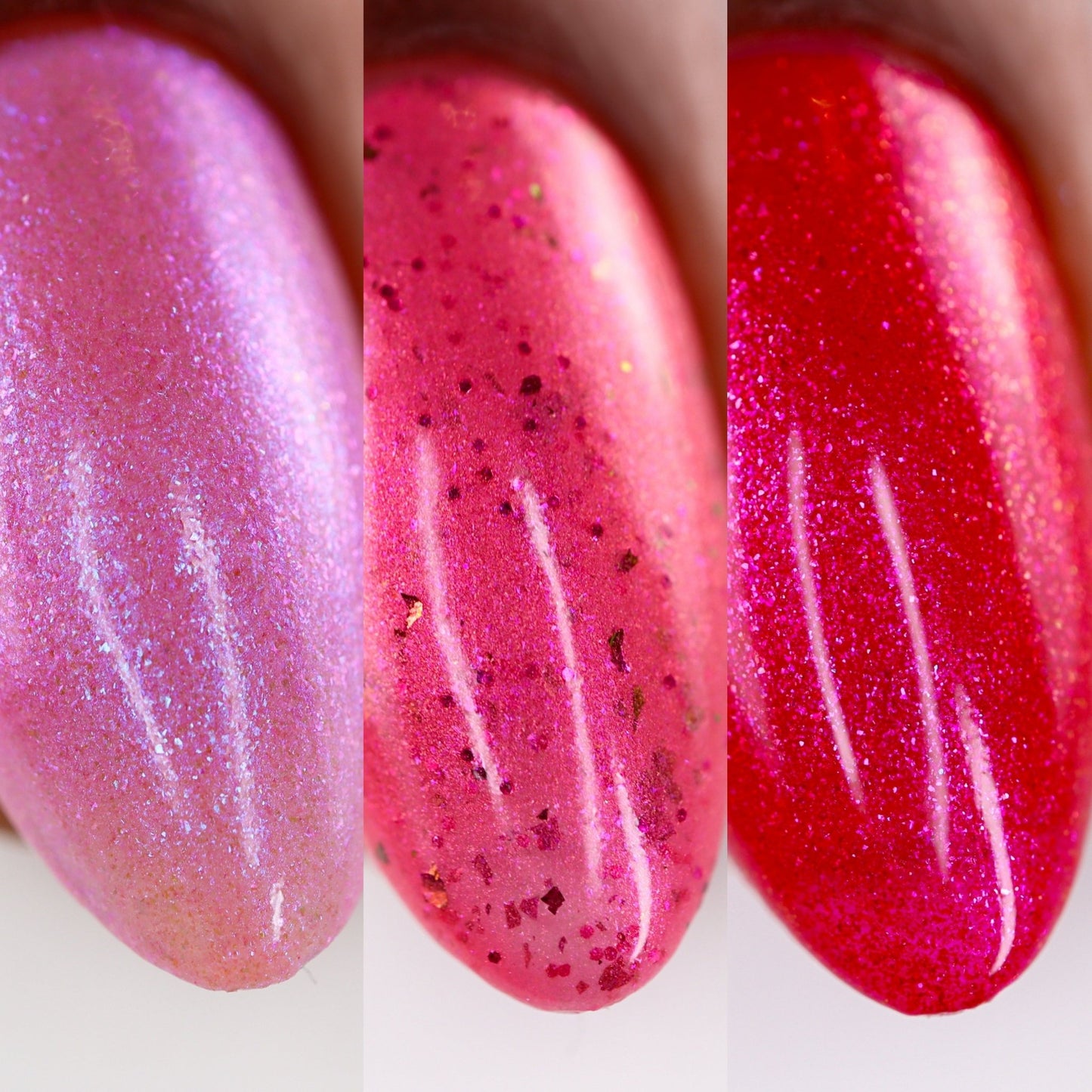 Love Triangle - Cracked Polish