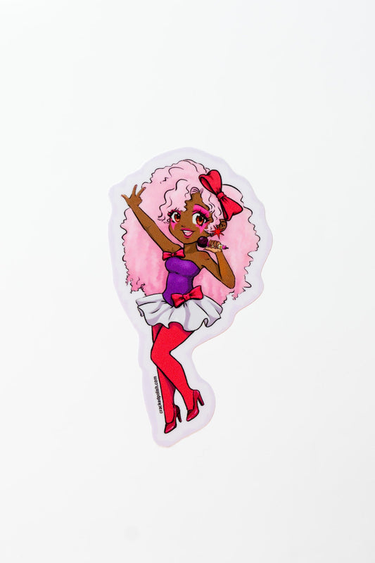 Magical Girl Sticker - Cracked Polish