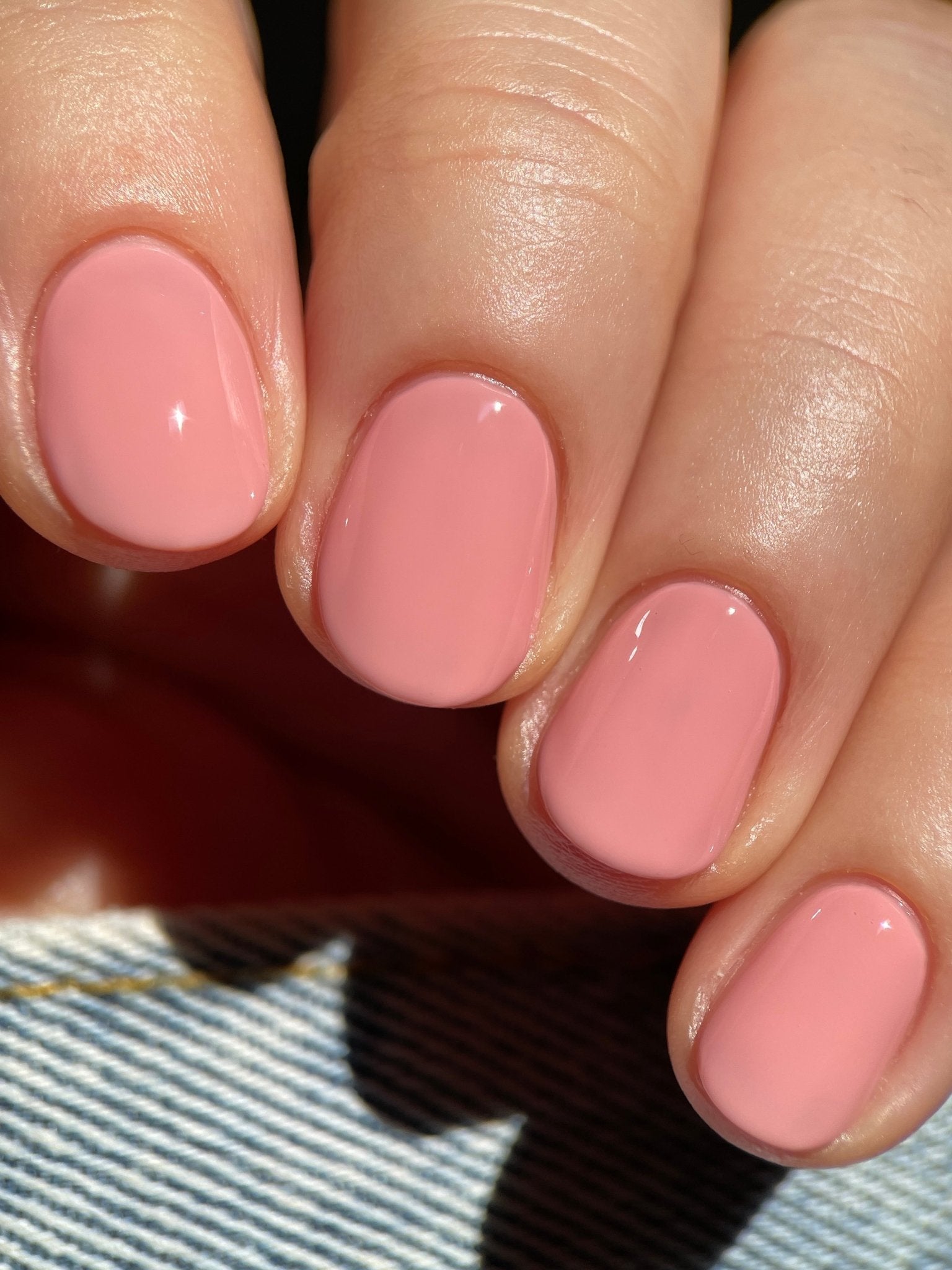 Peachy Pink - Cracked Polish